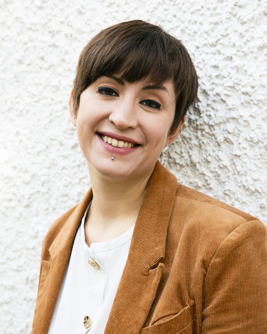 Giulia Vichi, retrato tomado después de su propio giro